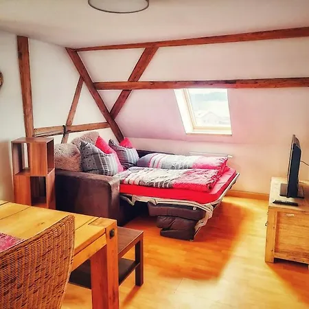 Stilvolle Dachgeschoss-Wohnung In Top-Lage Grossrohrsdorf Zewnętrze zdjęcie